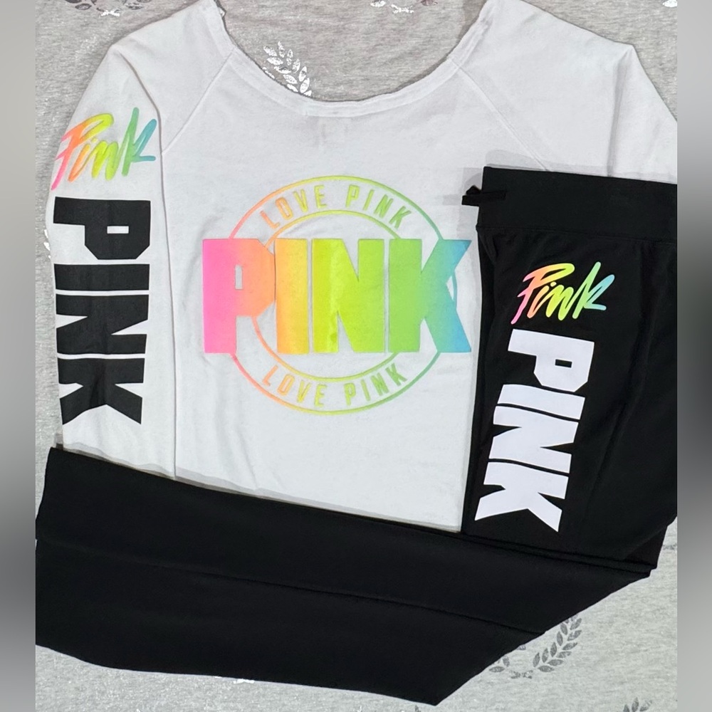 VS PINK VINTAGE RAINBOW SET NWT